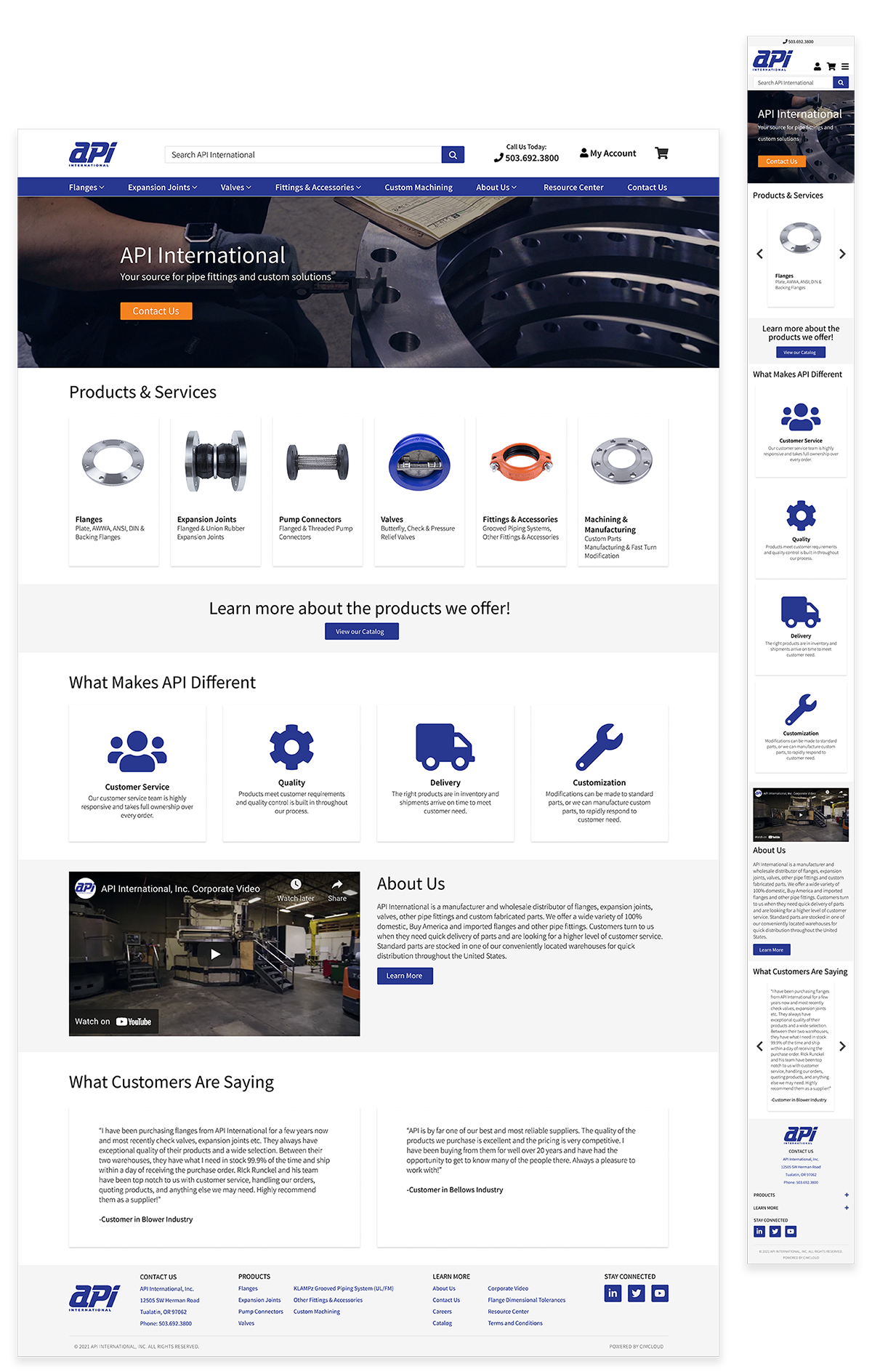 Desktop and mobile comp images