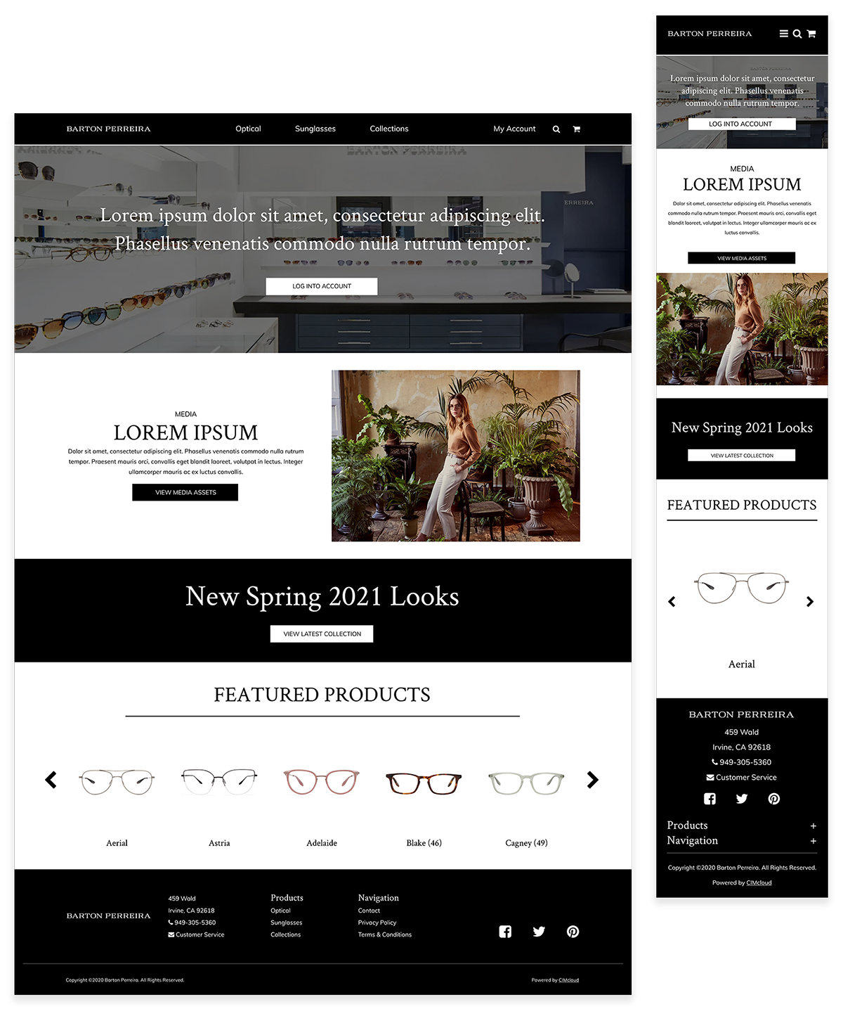 Desktop and mobile comp images