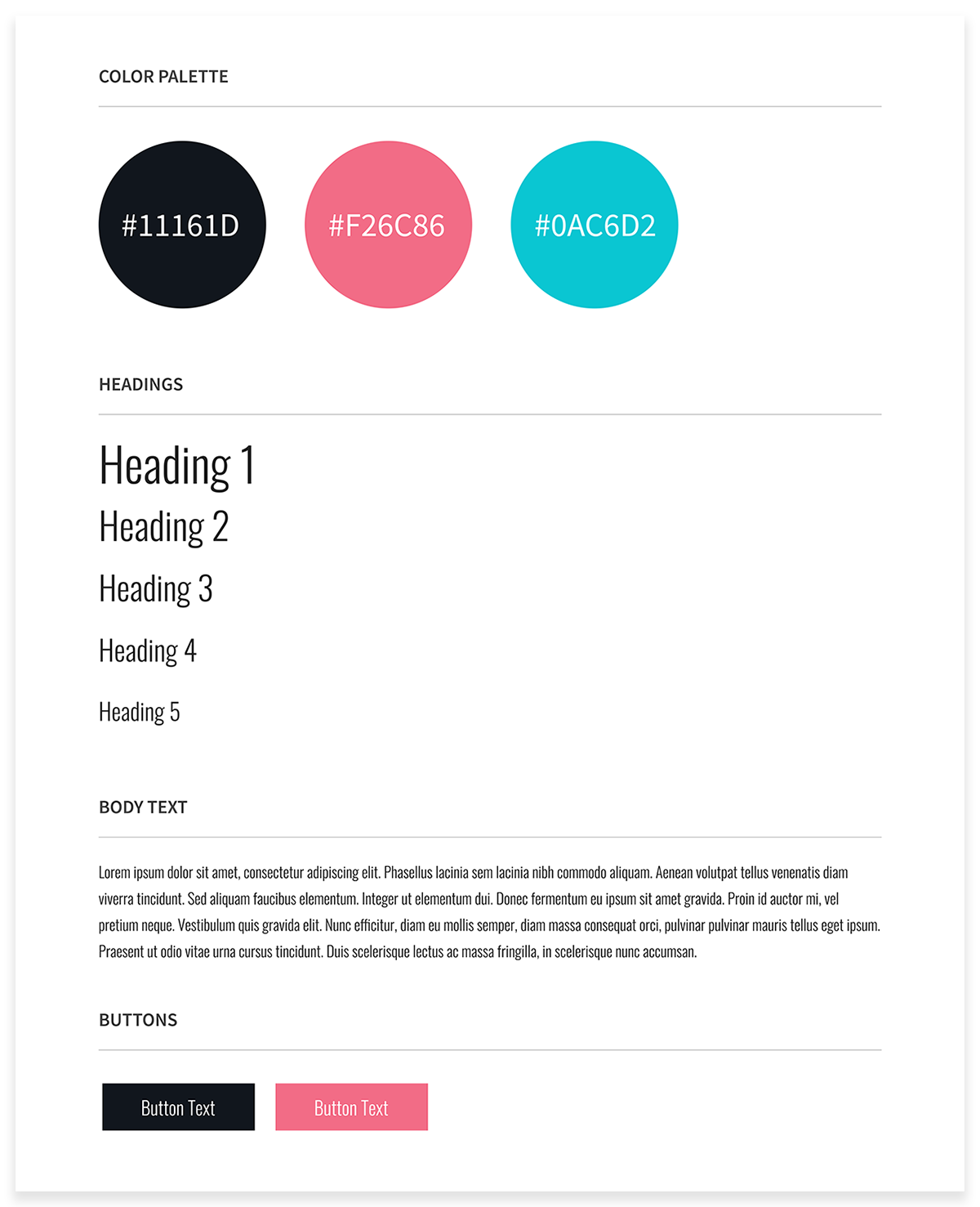 Popup Arcade style guide